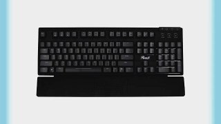 Rosewill Apollo Red Backlit Mechanical Keyboard with Cherry MX Blue Switch (RK-9100xR)