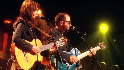 Carla Bruni and Dave Stewart perform at Mandela Day 2009