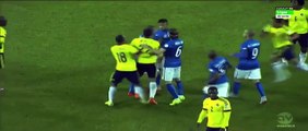 Neymar Red Card vs Colombia • Brazil vs Colombia Copa America 2015