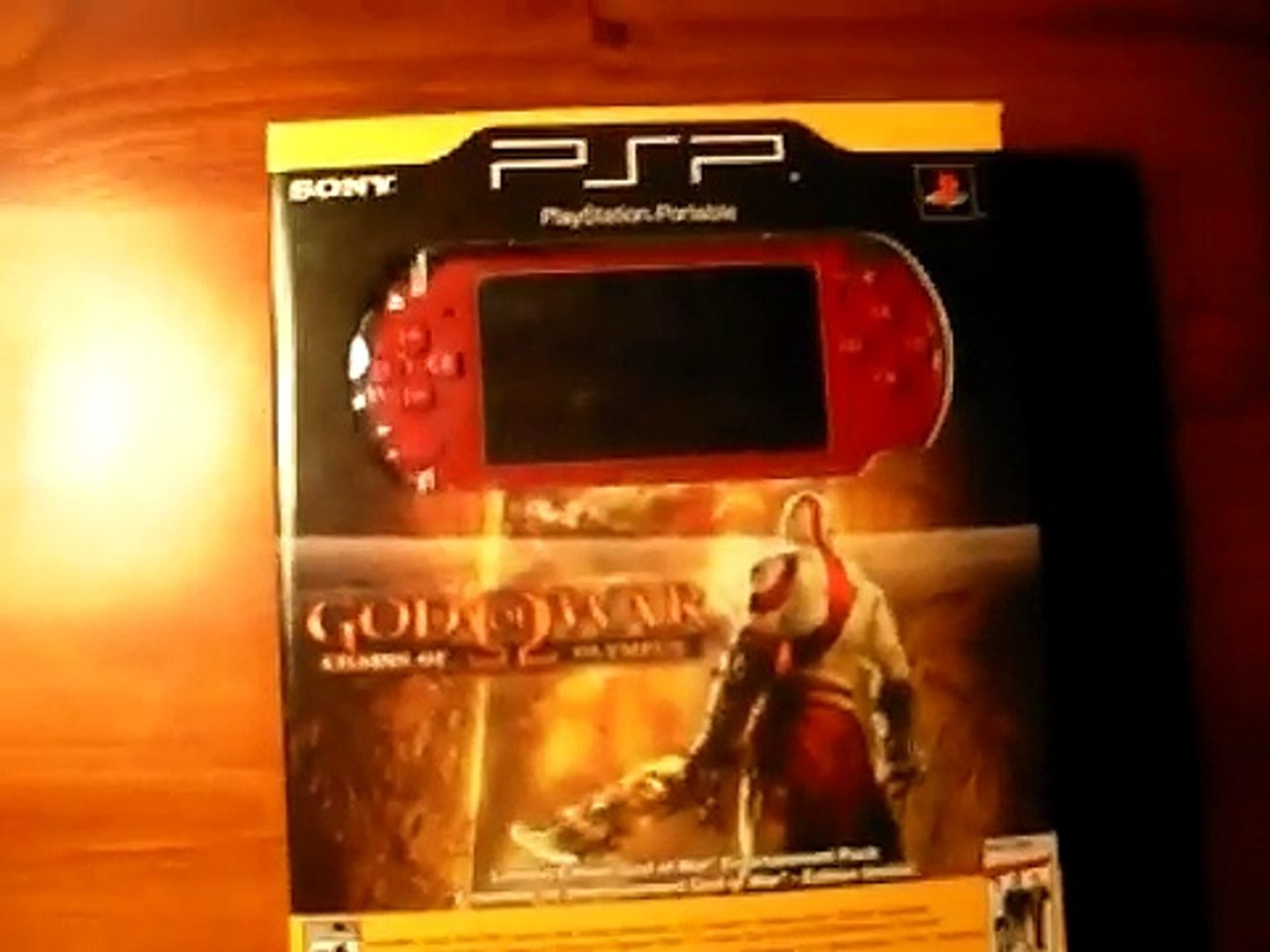 Unboxing Of Psp 00 God Of War Addition Video Dailymotion