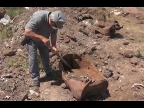 Video Calvi Risorta (CE) - La mega discarica nell'ex Pozzi nel decreto Terra dei Fuochi (23.06.15)