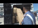 Napoli - Carabinieri donano giocattoli sequestrati ai bimbi ricoverati (22.06.15)