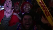 Así celebró Chile su pase a semifinales [VIDEO]
