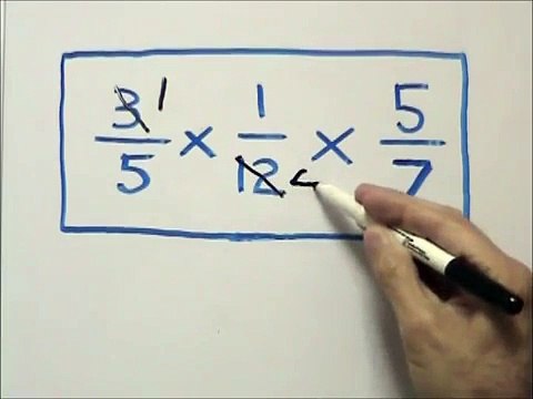 Multiplying 3 Fractions