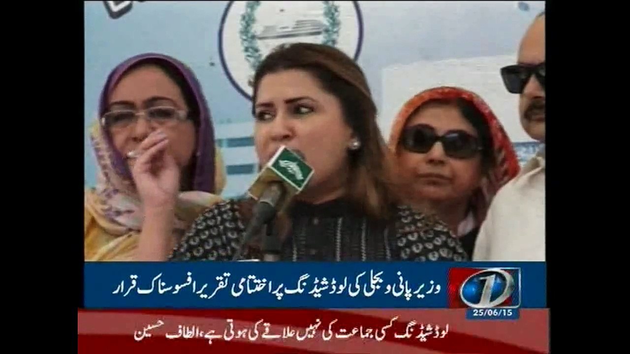 Tumhara Sabun Slow Hai Kiya: Shazia Marri  to PMLN