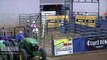 Cute little Girl Running Barrels on a little horse at All American Youth Barrel Race