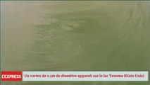 Un vortex de 2,5m de diamètre apparait sur le lac Texoma (Etats-Unis)