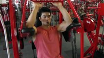 【筋トレ】背中のトレーニング説明動画「マシーンプルオーバー」（胸郭を広げ広背筋を鍛えるためのエクササイズ）