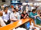 Lady Passengers Abusing PIA Staff Over Flight Delay - Video Dailymotion