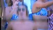 Ryan Lochte & Ricky Berens cheer for Michael Phelps in the 100 Fly final