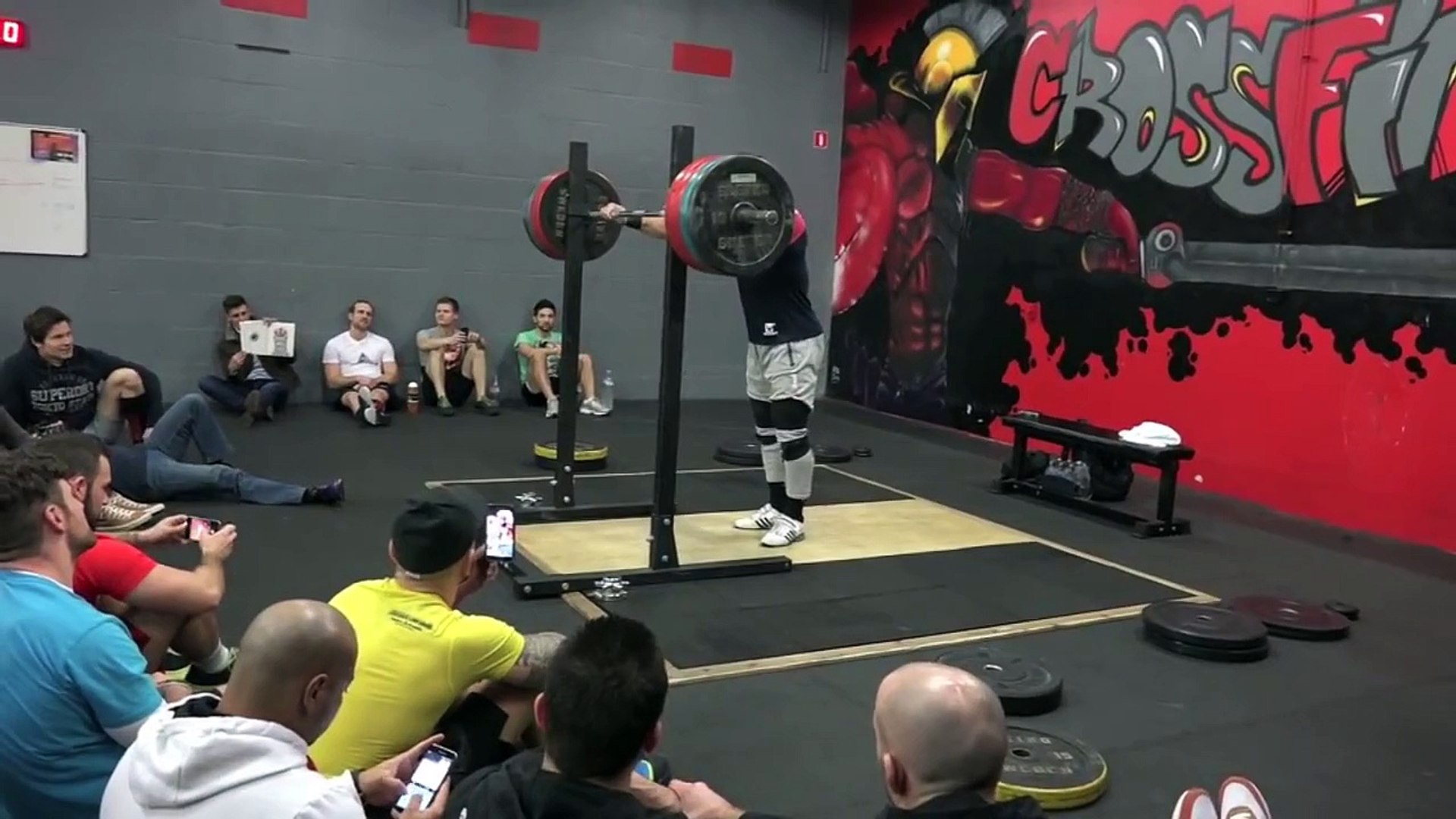 Dmitry Klokov Jerk From The Rack 245 Kg 539 Lbs Video
