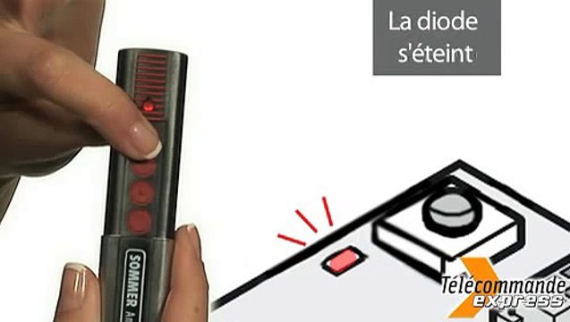 Programmer une Télécommande Sommer 4020