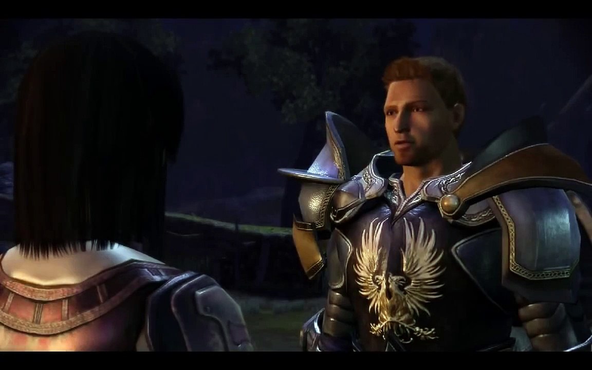 Dragon Age: Origins Alistair Love Scene with fem. Human Noble