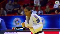 Judo Grand Prix Zagabria - Finale 52 kg - Annabelle Euranie (FRA) vs Joana Ramos (POR)