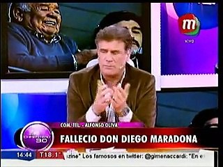 Falleció Don Diego Maradona