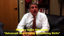 Sales Education from PRG: Advanced Sales Questioning & Listening Skills
