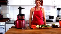 Celerry Apple & Carrot Juice on Optimum 400 Juicer on Getting into Raw Cooking With Zane