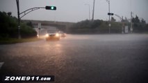 Violent orage à Québec ! Des vents de 100km/h et plus de 23mm de pluie en 60 minutes