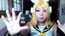 Vocaloid Kagamine Rin cosplay review