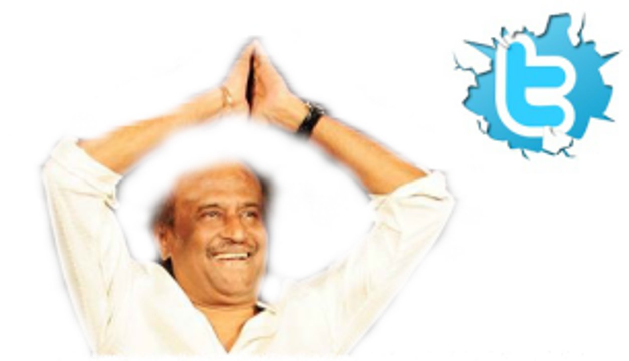 Rajini made record in Twitter