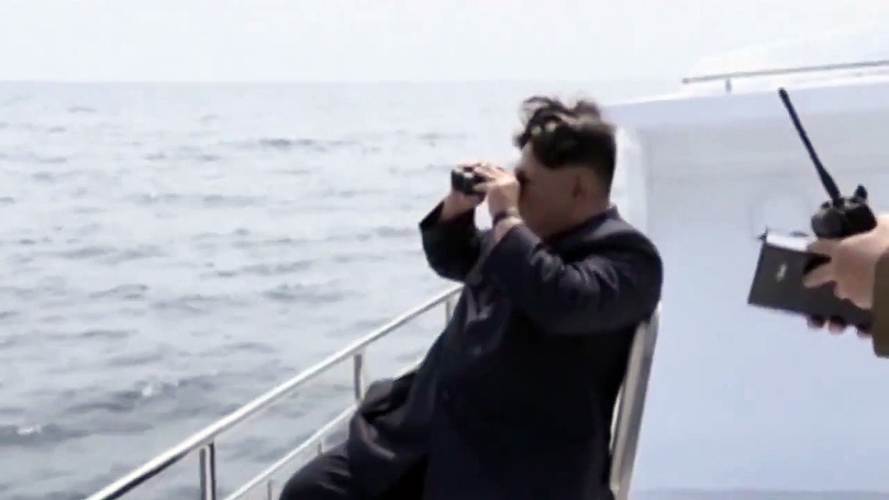 Kim Jong-un proudly tours North Korea's new airport while his nation's people face food s