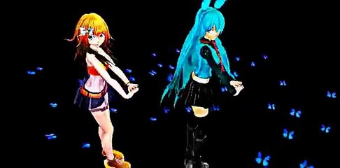 [MMD x FNAF] Chica and bonBon - Fly Fly ButterFly!