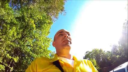 Ashland Oregon, open carry AR-15, on May 24, 2014.