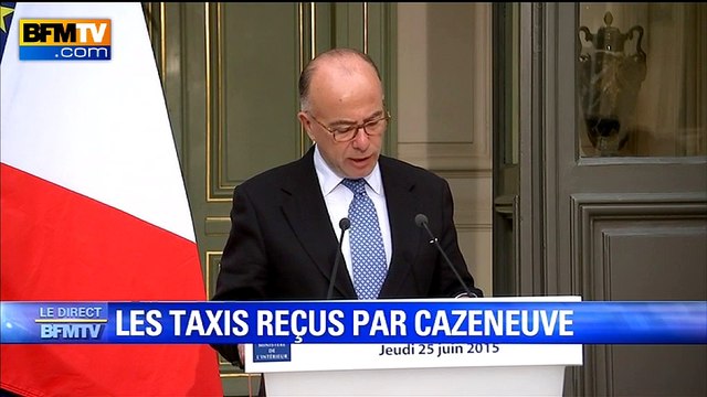 Mobilisation des taxis: Cazeneuve annonce la saisie automatique des véhicules UberPop contrôlés