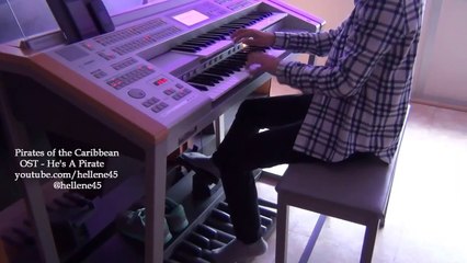 캐리비안해적 OST 일렉톤 / Pirates of the Caribbean OST - He's a Pirate (Electone)