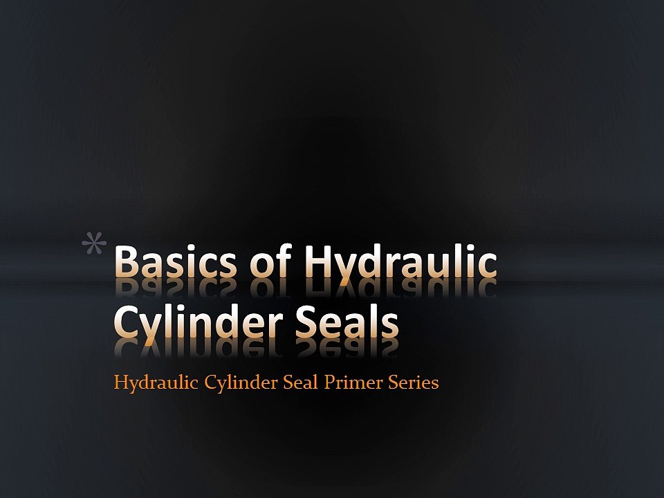 Elementary Introduction to Cylinder Seals