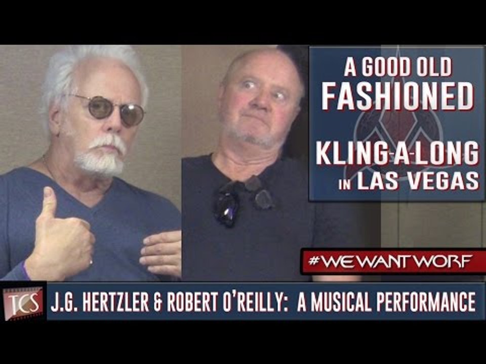 J.G. Hertzler, Robert O'Reilly Sing the Warriors Anthem - #WeWantWorf