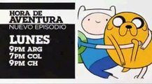 Cartoon network LA Hora de aventura 'nuevos episodios Abril 2014' Promo corta