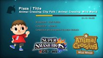 [♫] Plaza / Title (Animal Crossing: City Folk / Wild World) - Super Smash Bros. for 3DS/Wii U