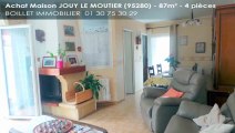 A vendre - Maison - JOUY LE MOUTIER (95280) - 4 pièces - 87m²