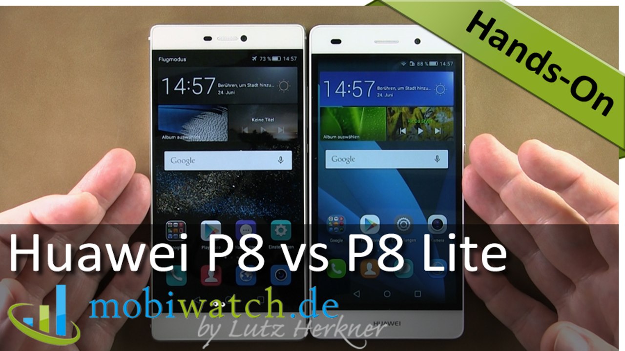 Huawei P8 Lite: Vergleich mit dem P8, erste Testergebnisse