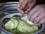 Mom's Sour Cream Cucumber Salad