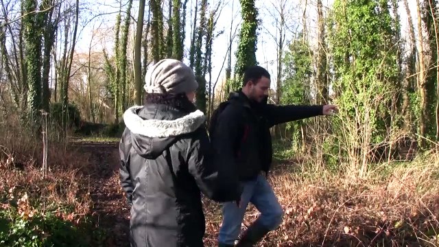 Visite des sites avec les artistes le 14/02/2015 - Festival Art, villes et paysage - Hortillonnages 2015