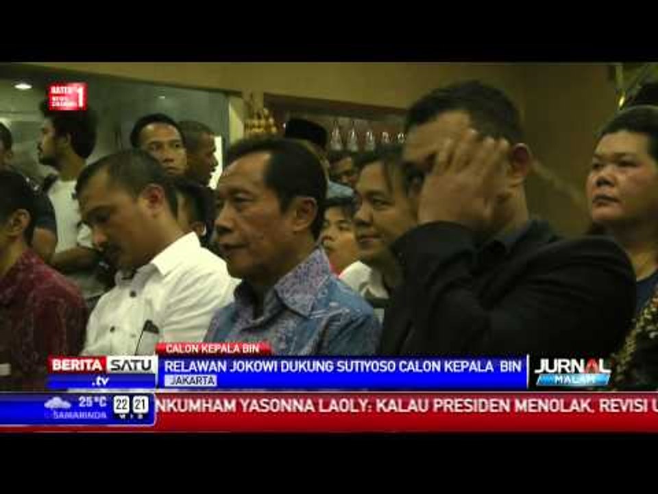 Relawan Jokowi Dukung Sutiyoso Jadi Kepala BIN