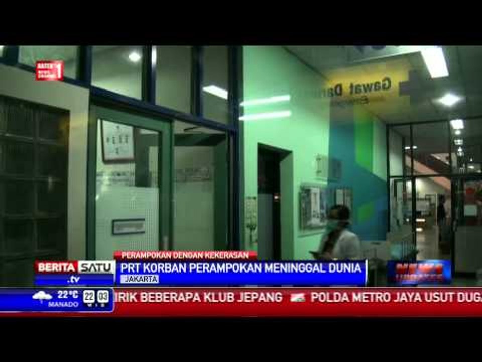 PRT Korban Perampokan Meninggal Dunia
