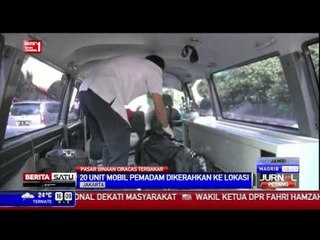 Bocah Perempuan Tewas dalam Kebakaran 30 Kios di Ciracas