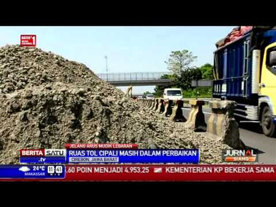 Jalur Alternatif Mudik Tegal-Pemalang Masih Rusak