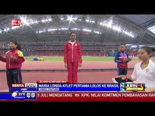 Maria Londa Kantongi Tiket Pertama ke Olimpiade Brasil