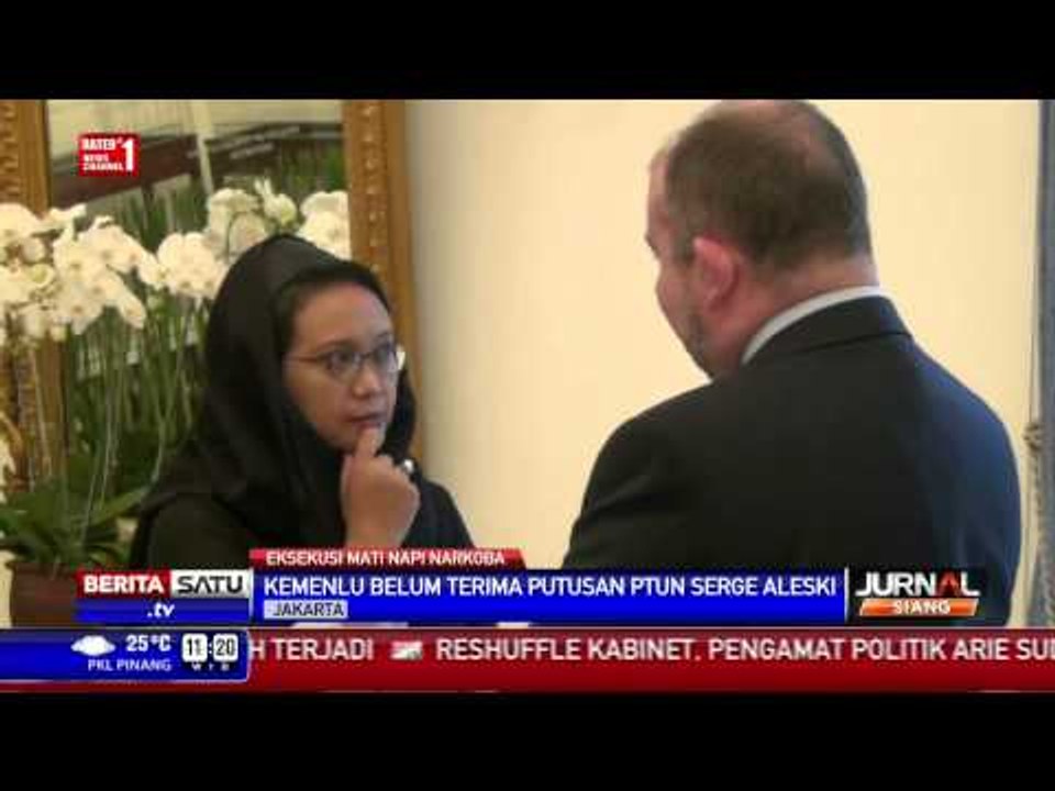 Menlu Belum Terima Berkas Putusan PTUN terhadap Serge