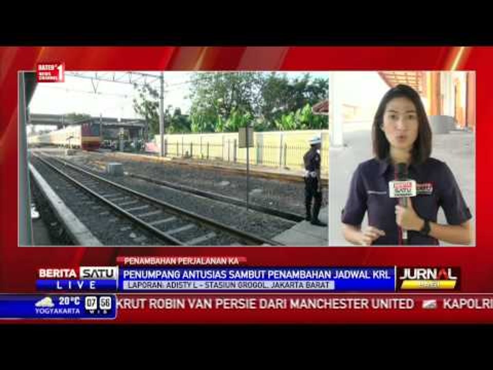 KAI Commuter Tambah Jalur Tangerang-Jakarta