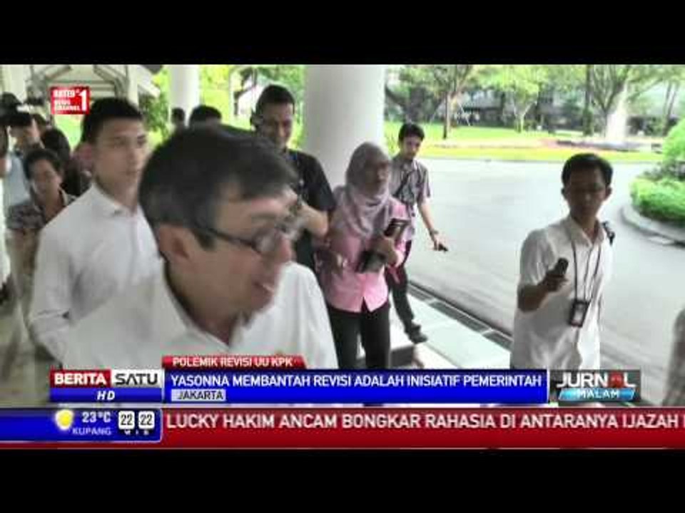 Yasonna Bantah Pemerintah Usulkan Revisi UU KPK