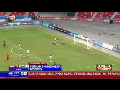 Tim Sepakbola Indonesia Kalah 0-5 dari Vietnam