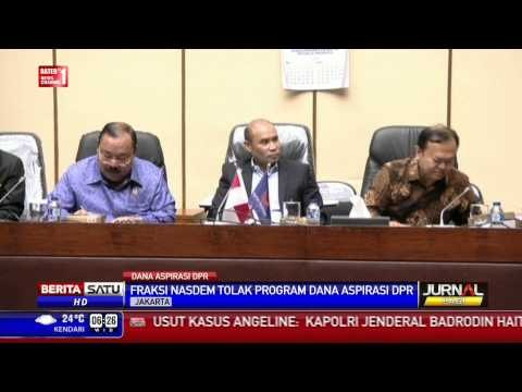 Nasdem Tolak Program Dana Aspirasi