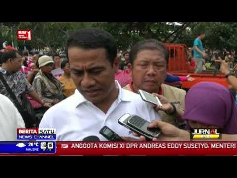 Mentan Pantau Harga Bawang Merah di Pasar Kramat Jati