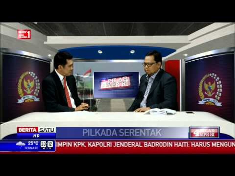 4 Pilar MPR RI: Pilkada Serentak # 1