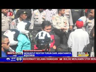 Demo Mahasiswa PGRI NTT Diwarnai Bentrokan
